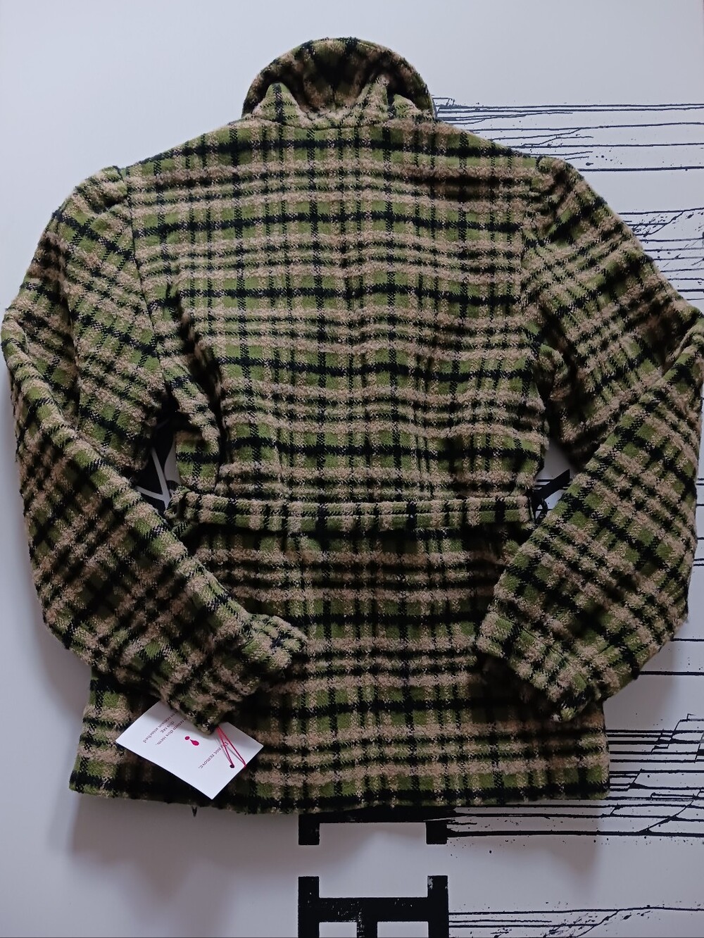 NWOT Rouje Wool/ Alpaca Blended Jacket Size 34 , US Size XS - Picture 8 of 15